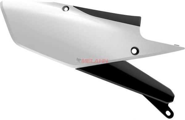 POLISPORT Seitenteile (Paar) YZF 250 19- / 450 18-, weiß-schwarz