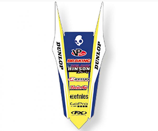 FACTORY EFFEX Aufkleber Hinterradkotflügel für Husqvarna FC/FE/FS/TC/TE 16-18 (außer TC250 16)