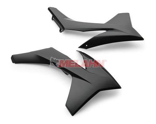 KTM Spoiler (Paar) ohne Dekor, SX 11-12 / EXC 12-13 / SMR 12, schwarz