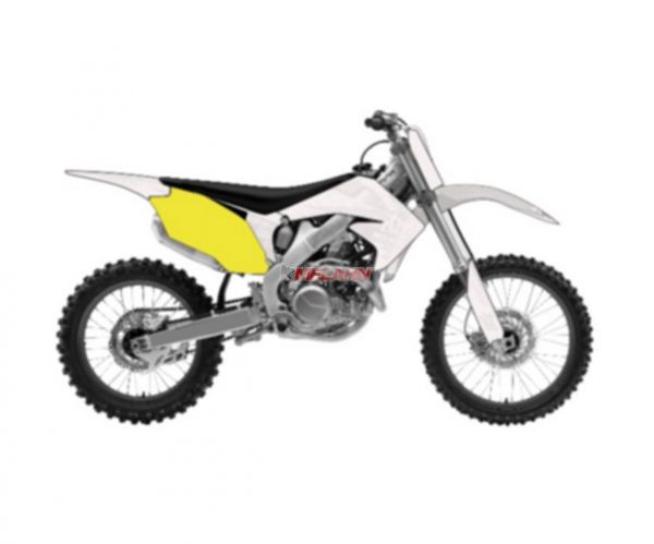 UFO Seitenteile (Paar) YZ 85 15-, weiß