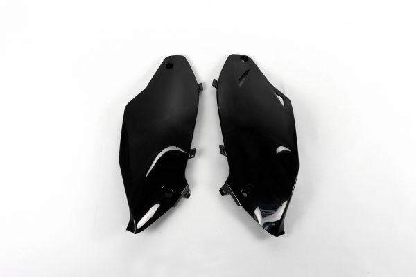 UFO Seitenteile (Paar) für KAWASAKI KXF 250 2013-2016 / KXF 450 2012-2015, schwarz