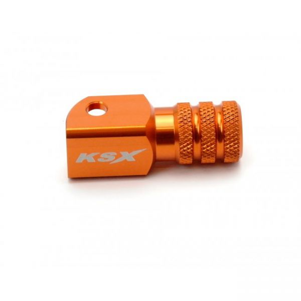 KSX Auftritt für Schalthebel Aluminium 250mm, orange