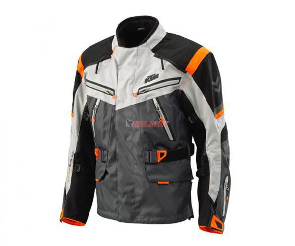 KTM Jacke: Defender, grau/orange
