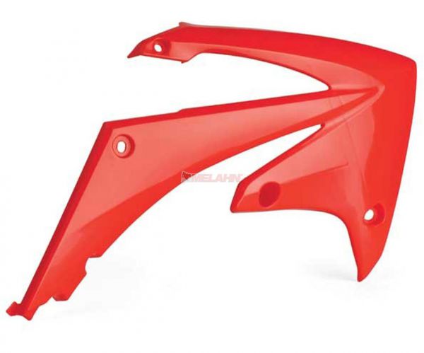 POLISPORT Spoiler (Paar) Kühlerverkleidung, CR 85, rot