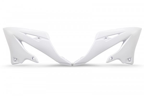 UFO Spoiler (Paar) Kühlerverkleidung für YAMAHA YZ 125/250 ab 2022-, weiß