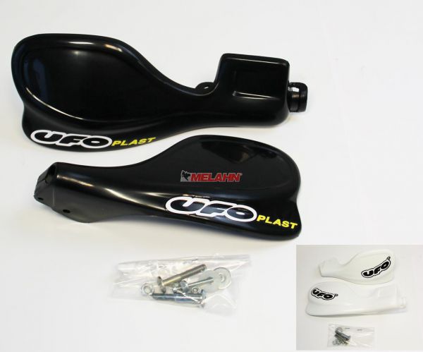 UFO Handschutz (Seilzug Kupplung) für KTM 125-360 SX/EXC 93-97, schwarz