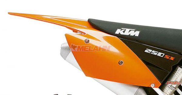 KTM Kotflügel mit Seitenteilen SX/EXC/SMR, orange