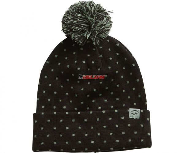 FOX Girls Beanie: Snow Bunny, schwarz