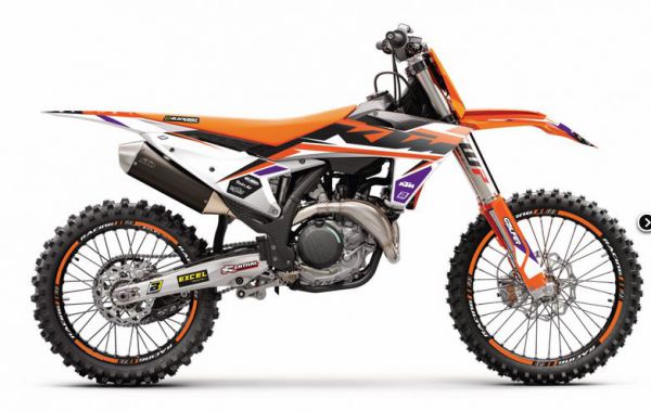 BLACKBIRD Dekor-Kit: Dream 5 Chrom für KTM SX 2023-2024 / EXC 2024-2025