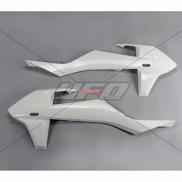 UFO Spoiler (Paar) für KTM SX 16-18 / EXC 17-19, weiß