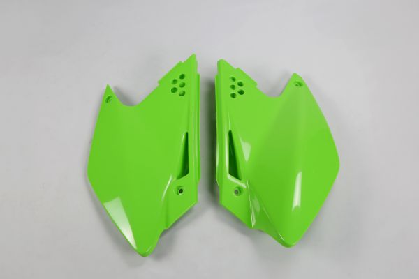UFO Seitenteile (Paar) für KAWASAKI KXF 250 2006-2008, grün