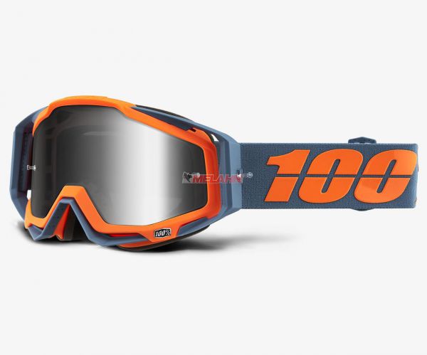 100% Brille: Racecraft Kilroy, grau/orange