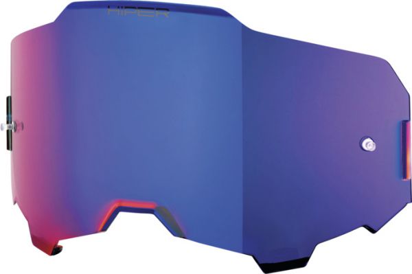 100% Ersatzglas: Armega/ARMatic HIPER, blau-verspiegelt