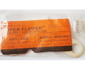 FLIPPER Ersatzglas und 10 Abreissscheiben für Roll Off OAKLEY New O-Frame, klar. FLIPPER Ersatzglas und 10 Abreissscheiben für Roll Off OAKLEY New O-Frame, klar.