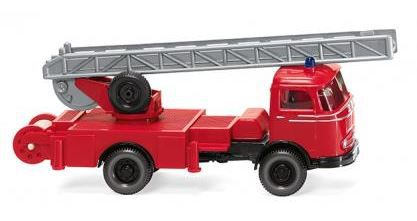 WIKING Mercedes LP 321 Feuerwehr - Drehleiter, rot/schwarz
