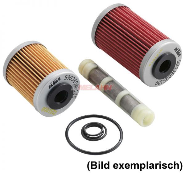 KTM Ölfilter-Set, 450/500 EXC-F 12-16 / 450 SX-F/SMR 13-15