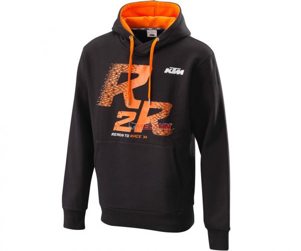 KTM Hoody: R2R, schwarz/orange