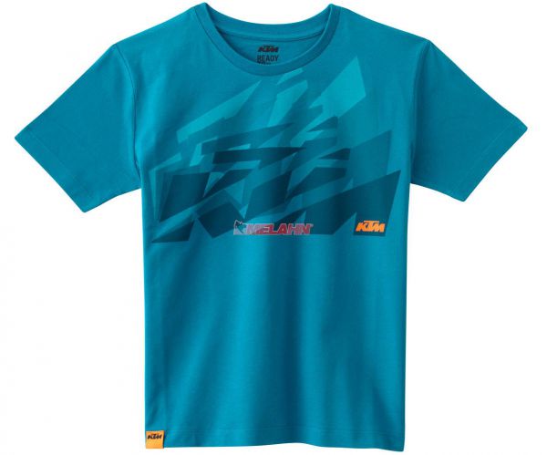 KTM Kids T-Shirt: Sliced, blau