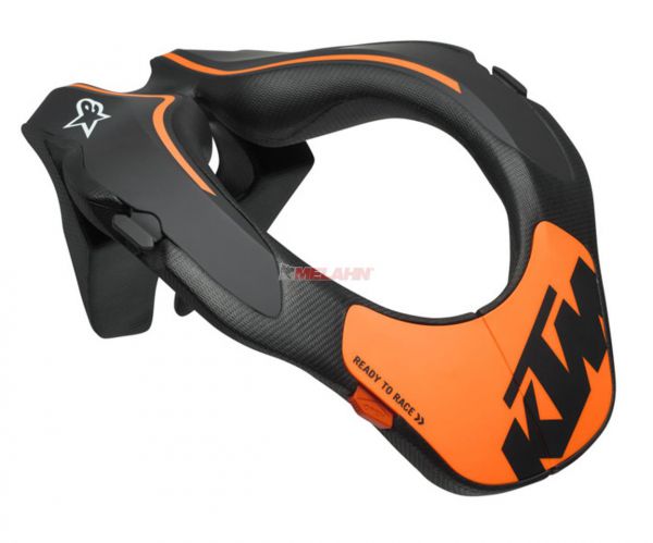 KTM Kids Neck Brace: Alpinestars schwarz/orange