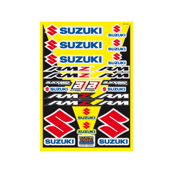 BLACKBIRD Aufkleber-Kit: Suzuki, universal, 24-tlg.