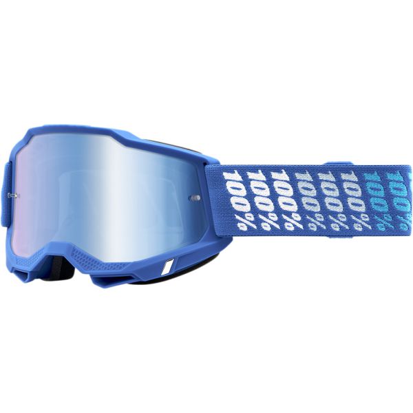 100% Brille: Accuri 2 Yarger, blau, blau-verspiegelt