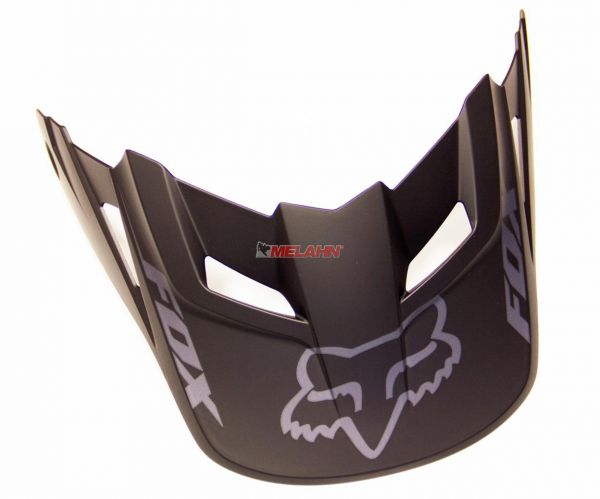 FOX Helmschirm: V1 Visor (ab 2013-2018), matt-schwarz