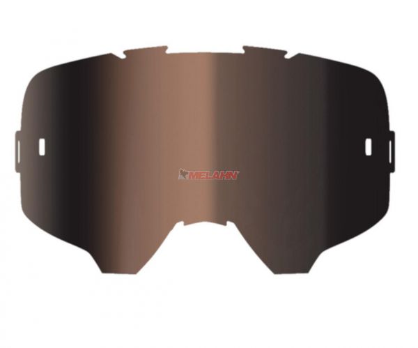 LEATT Spiegelglas VELOCITY, platinum ultra