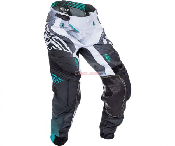 FLY Hose: Lite Hydrogen, weiß/schwarz,