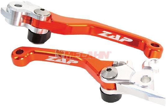 ZAP Flex-Kupplungs-/Bremshebel-Set CRF 450 21-, rot