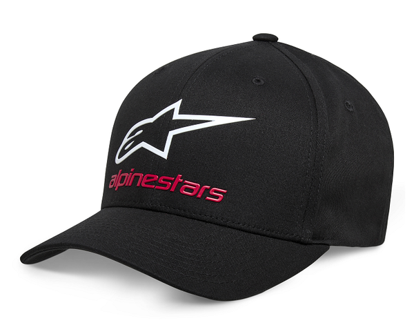 ALPINESTARS Flexfit Cap: Always, schwarz/weiß/rot