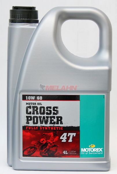 MOTOREX Cross Power 4T 4l, 10W-60 vollsynthetisch