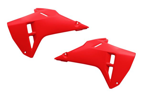UFO Spoiler (Paar) Kühlerverkleidung für HONDA CRF 250/450 R/RX/RWE 2025-, rot