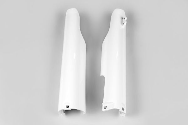 UFO Gabelschutz (Paar) für YAMAHA YZ/YZF 125-450 05-07 / WRF 250 05-19 / 450 05-15, weiß