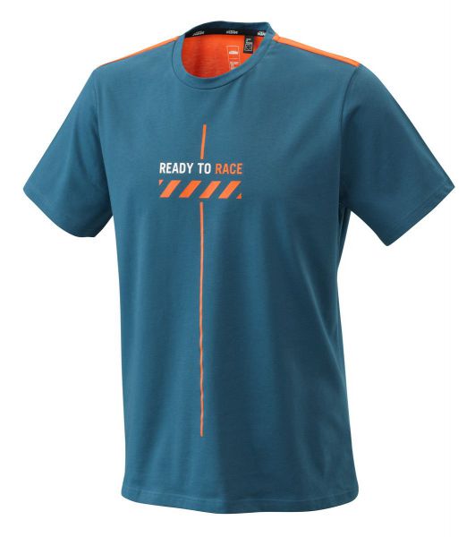 KTM T-Shirt: Pure Style, blau