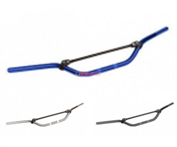 LUCAS MX Aluminium-Lenker, hoch, blau