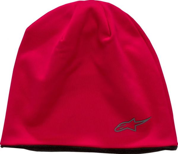 ALPINESTARS Beanie: Tech, rot/schwarz
