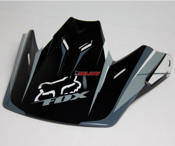 FOX Helmschirm: Visor V3 Blitz 06, schwarz