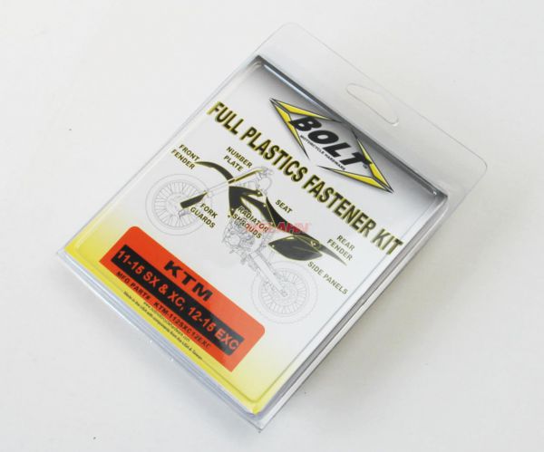 BOLT Schraubenkit Plastikteile für KTM EXC 03-16 / SX 03-15