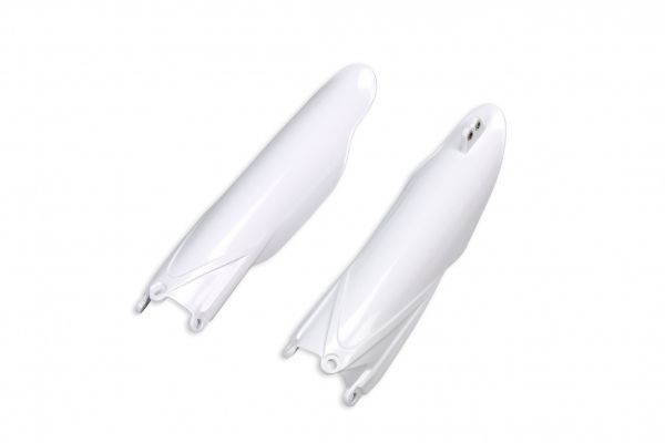 UFO Gabelschutz (Paar) für YAMAHA YZ 125/250 2022- / YZF 250 2010-2023 / 450 2010-2022, weiß