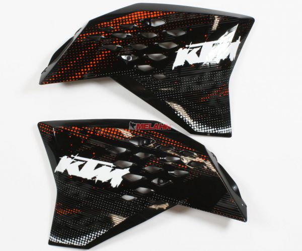 KTM Spoiler (Paar) mit Dekor 09-11, EXC