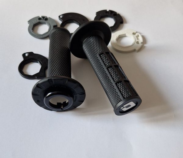 KTM/ODI Griff (Paar): Lock-On, 125-500 SX 2023- / EXC 2024-, schwarz