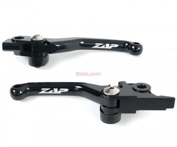 ZAP Flex-Kupplungs-/Bremshebel-Set für KTM/HUS/HVA(Brembo) 14-, schwarz