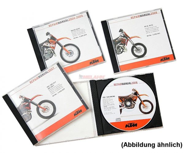 KTM Werkstatthandbuch auf DVD: 690 Duke/R 2016-2019