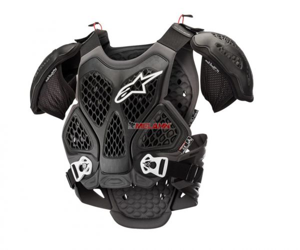 ALPINESTARS Brustpanzer: Bionic, schwarz/grau