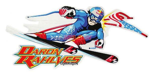 TROY LEE DESIGNS Aufkleber: TLD Daron Rahlves, 13cm