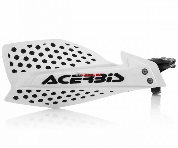 ACERBIS Handprotektor (Paar): X-Ultimate, weiß/schwarz