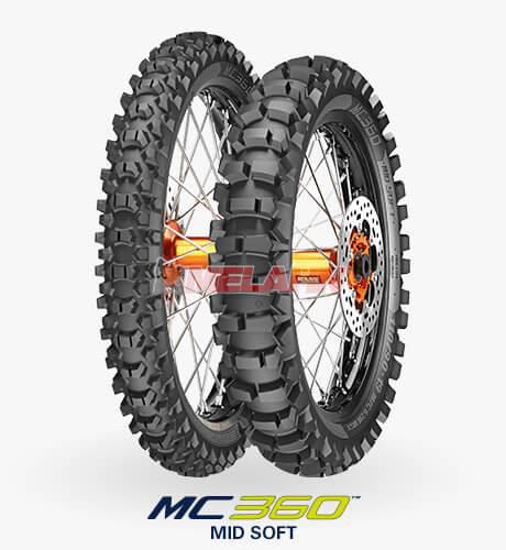 METZELER Reifen: MC 360 Mid Soft 80/100-21 (mit Straßenzulassung), (alte DOT-Nummer)