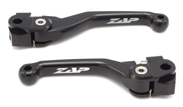 ZAP Flex-Kupplungs-/Bremshebel-Set (Braketec) für HVA FE/TE 22- / GasGas EC 21-, schwarz
