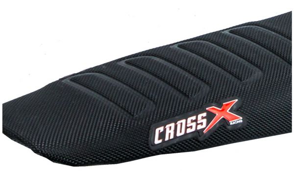CROSSX Sitzbankbezug: Wave für KTM SX 2023-, schwarz