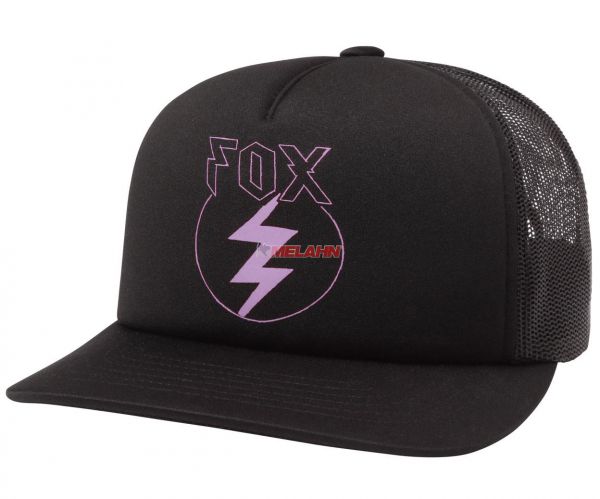 FOX Girls Trucker Cap: Repented, schwarz